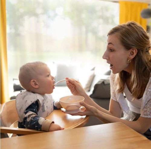 cumpără Seturi pentru hrănire bebelușilor BabyOno 1063/06 Farfurie cu lingura pudra în Chișinău 