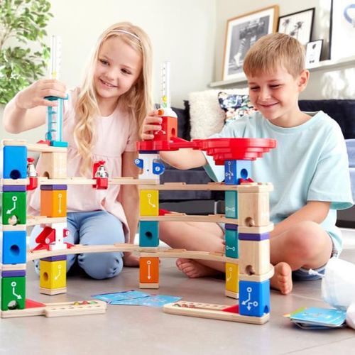 cumpără Set de construcție Hape E6029 Set Quadrilla Codificare, 159 elemente în Chișinău 