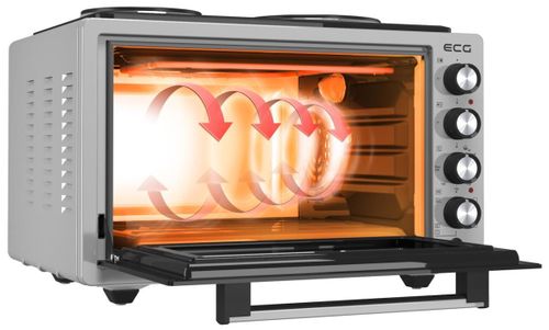 cumpără Mini cuptor electric ECG ETH 3701G (Inox) în Chișinău 