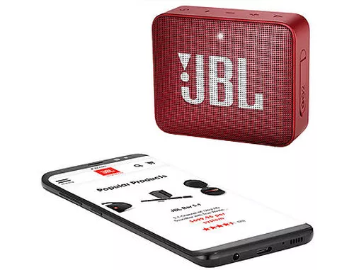купить JBL GO 2 Red Portable Bluetooth Speaker, 3W, 180Hz-20kHz, 80dB, 730mAh Lithium-ion polymer up to 5 hours, IPX7 Waterproof, JBLGO2RED (boxa portabila JBL / портативная колонка JBL) в Кишинёве 