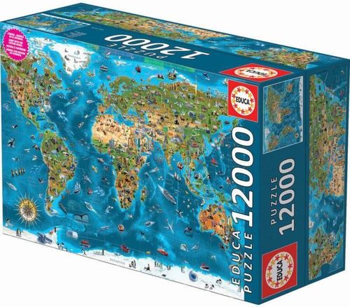 cumpără Puzzle Educa 19057 - 12000 Wonders of the World în Chișinău 