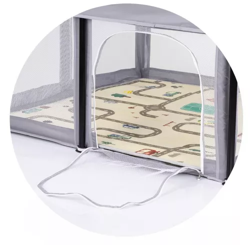 купить Манеж Chipolino KOIEA0251GY Easy 180/180cm, foldable, grey в Кишинёве 