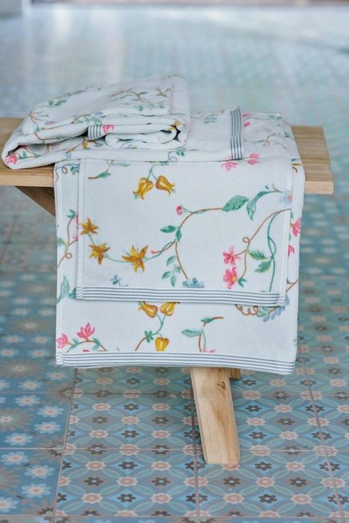 cumpără Prosop Pip Studio 232010 Les Fleurs towel 30x50 White în Chișinău 