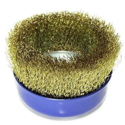 купить Набор головок, бит, насадок S&R 136132100 Perie pentru metal ceasca 100mm M14 d0.3/8500 в Кишинёве 