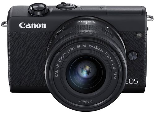 cumpără Aparat foto mirrorless Canon EOS M200 + 15-45 IS STM + 55-200 IS STM Black în Chișinău 