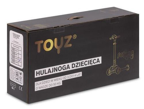 купить Самокат Toyz 0432 Satura Black в Кишинёве 