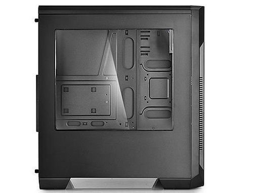 купить Case Middletower Deepcool D-SHIELD V2 ATX Black no PSU, 1xUSB3.0/2xUSB2.0/AudioHD x 1/Mic x 1, Rear: 1x120mm fan; Optional: Front: 3x120mm or 3x140mm, 2x120mm or 2x140mm, Top: 2x120/140mm (carcasa/корпус) в Кишинёве 