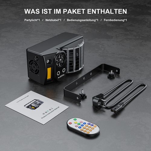 cumpără Utilaje pentru scenă Bon Audio ZQ05198 Bee Eye 5in1 Efect Strobe – Stroboscop în Chișinău 