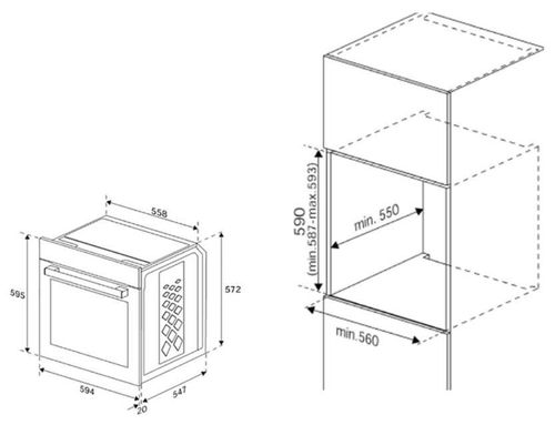 cumpără Cuptor electric încorporabil Grundig GEBM19300BP în Chișinău 