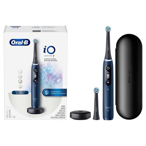 купить Щетка зубная электрическая Oral-B iO Series 7 Magnetic Sapphire Blue в Кишинёве 