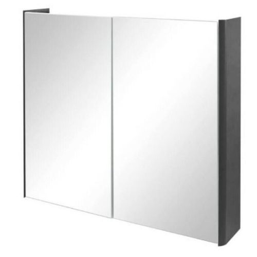 купить Зеркало для ванной Martat Zen 60cm (antracite) в Кишинёве 