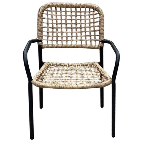 cumpără Scaun Hydro S Scaun Polirattan, metal, 56x57x81, Bej în Chișinău 