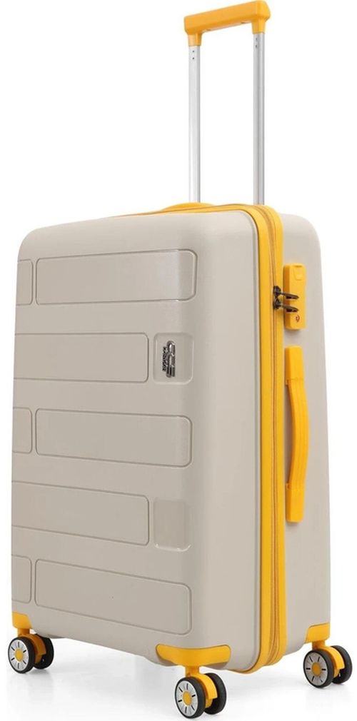 cumpără Valiză CCS 5236 Set White/Yellow în Chișinău 