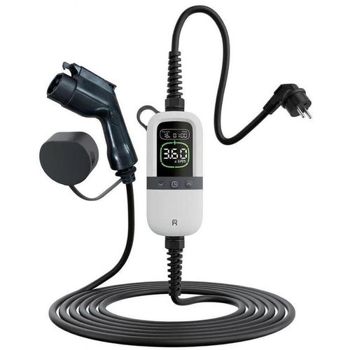 cumpără Stație de încărcare Rheidon Tech PC200-3K6-T1, încărcător portabil p/u mașini electrice Type 1, 3.6 kW, 16A, 230V (Monofazat) în Chișinău 