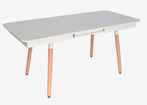 купить Комплект стол и стулья Evelin di Costacurta стол DT-431-1R Wo + 4 стула YTC-080Wo Light beige в Кишинёве 