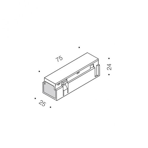 купить Соединитель линейный электрический IN_LINE ELECTRICAL JOINT 06.SLE00.BK в Кишинёве 