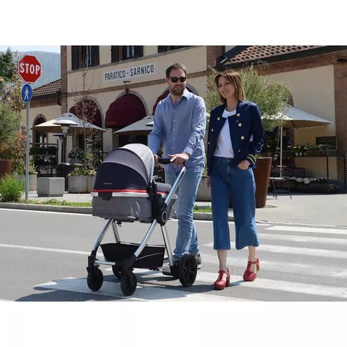 купить Детская коляска Foppapedretti 3in1 Bikini Plus albastru в Кишинёве 