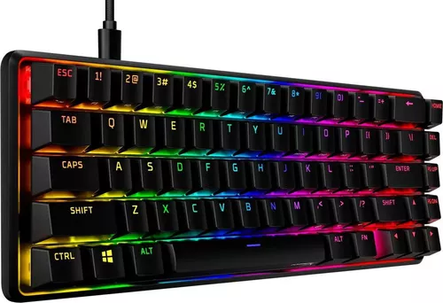 cumpără Tastatură HyperX 4P5D6AX#ACB, Alloy Origins 65, HX Red-RU în Chișinău 