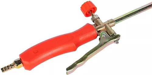 cumpără Lampă de lipit Micul Fermier Arzator cu clapeta gaz ROSU MARE (parlitor) (GF-1211) în Chișinău 