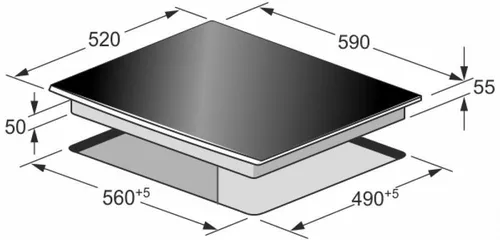 купить Встраиваемая поверхность электрическая Kaiser KCT 6715 ARA в Кишинёве 