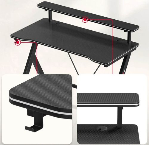 cumpără Masă pentru calculator Huzaro Hero 1.9 black în Chișinău 