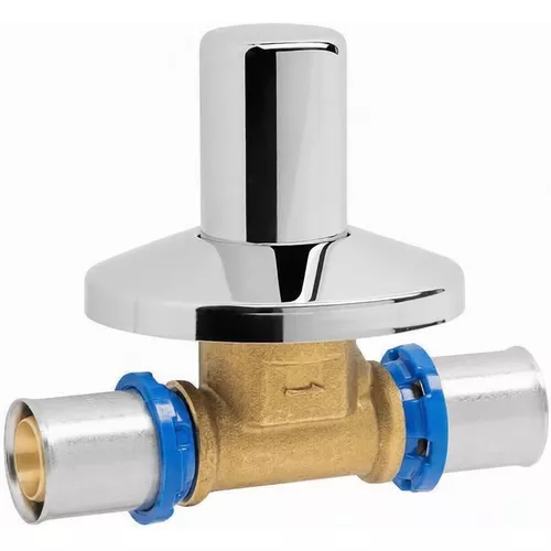 купить Запорная арматура Uniplast 96245 Robinet crom pentru press D.16 APE в Кишинёве 