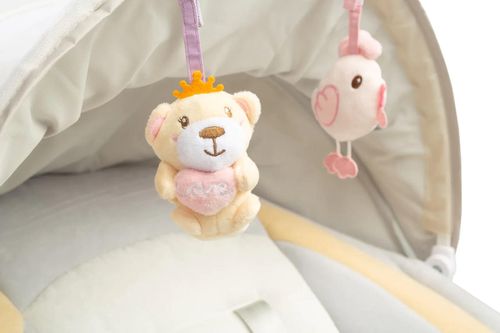 купить Детское кресло-качалка Caretero 8002 Opti Beige в Кишинёве 