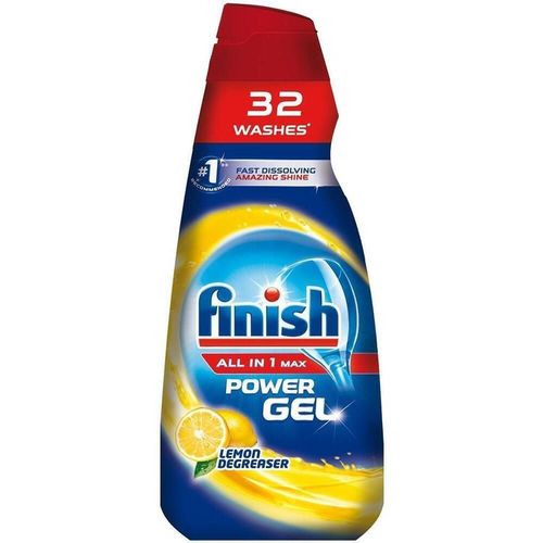 купить Средство для посудомоечной машины Finish 5320 All in One Gel Lemon 600ml в Кишинёве 