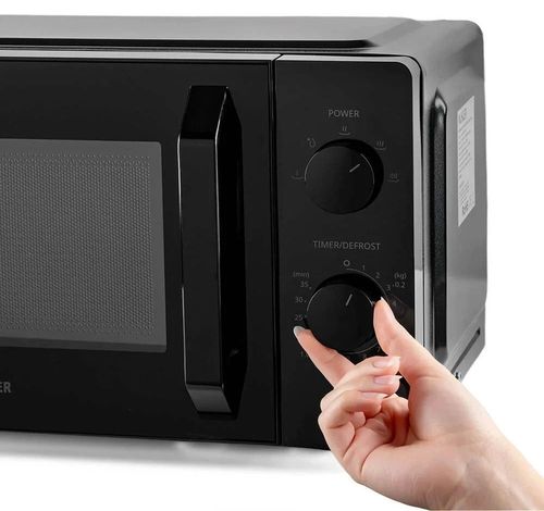 купить Микроволновая печь Muhler MO-5055, 20L, black mechanical в Кишинёве 