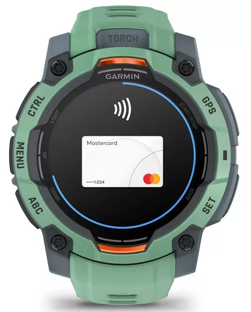 купить Смарт часы Garmin Instinct 3, 45 mm, Amoled, Neotropic with Neotropic Band (010-02936-01) в Кишинёве 