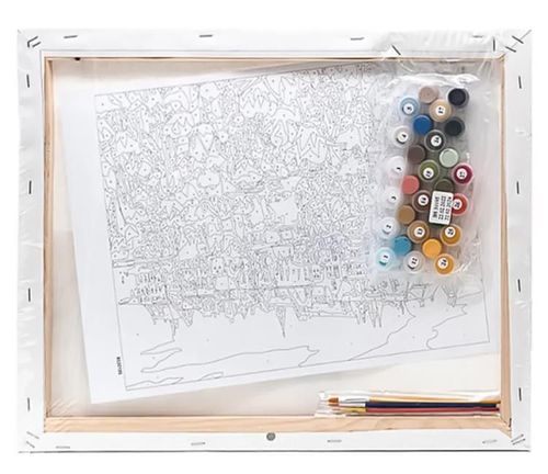 купить Картина по номерам Art Gallery EX8290 Pestisorii ying-yan 30x40cm Eco в Кишинёве 