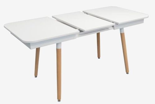 купить Комплект стол и стулья Evelin di Costacurta стол DT-432-1R Wo + 4 стула YTC-080Wo Light beige в Кишинёве 