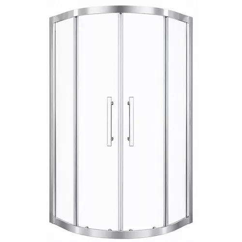 cumpără Cabină de duș MPN 29 018, 900X900X1900, INOX, fara cada, forma rotunda., sticla transparenta în Chișinău 