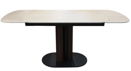 купить Стол Deco Calden 1400-2000x850x760 (HT2598-GN) White (HY-280) в Кишинёве 