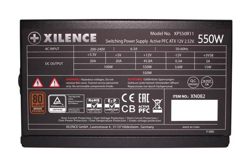 купить Блок питания для ПК Xilence XP550R11, 500W, Performance A+ III Series в Кишинёве 