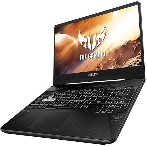 cumpără Laptop 15.6" ASUS TUF FX505DT, AMD Ryzen 5 3550H 2.1-3.7GHz/8GB DDR4/M.2 NVMe 512GB SSD/GeForce GTX1650 4GB GDDR5/WiFi 802.11AC/BT5.0/HDMI/Webcam HD/Backlit RGB Keyboard/15.6" FHD IPS LED-backlit 144Hz (1920x1080)/No OS/Gaming FX505DT-HN450 în Chișinău 