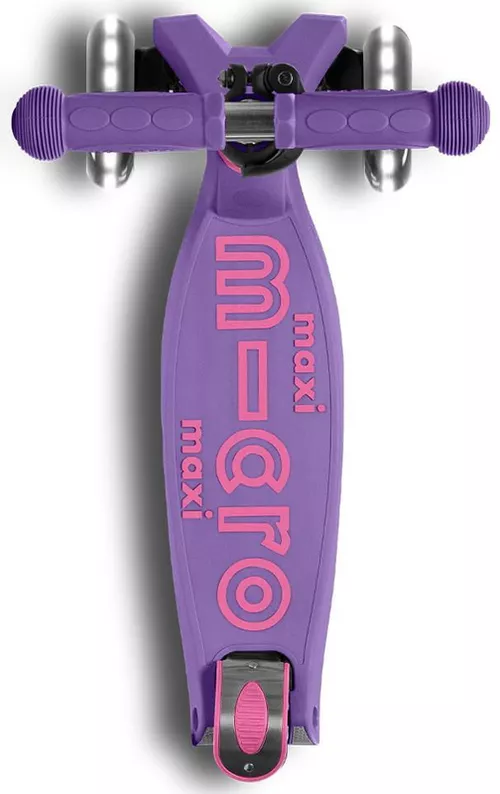 cumpără Trotinetă Micro MMD100 Maxi Deluxe Foldable LED Purple în Chișinău 
