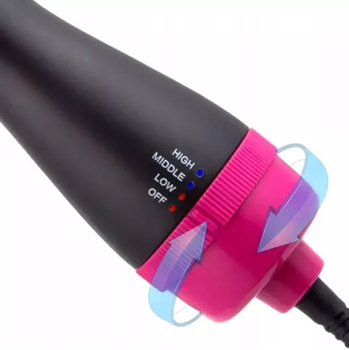 купить Фен-щетка Aptel AG750 Black/Pink в Кишинёве 