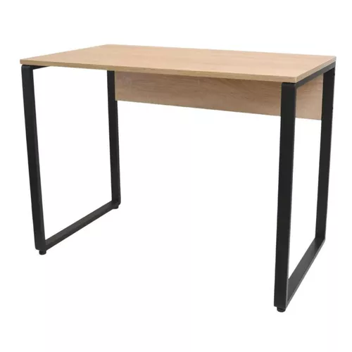 купить Офисный стол Deco B-100 Sonoma+cadru negru 100x55cm в Кишинёве 