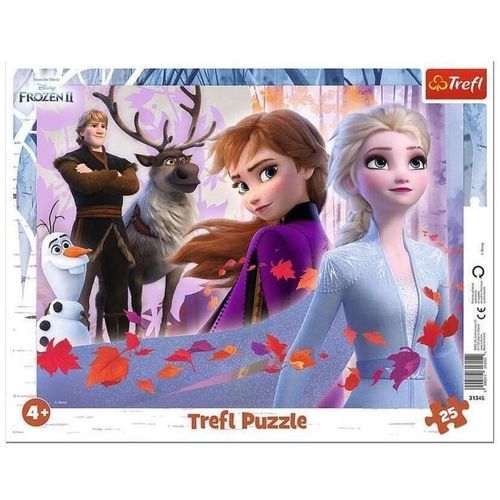 cumpără Puzzle Trefl 31345 Puzzle 25 Frame Adventures in the Frozen în Chișinău 