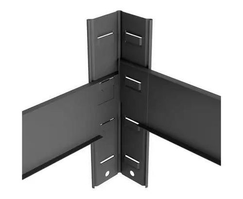 cumpără Raft de depozitare Nex Home Raft metalic Budget 900x600x300 mm, 4 rafturi MDF, antracit în Chișinău 