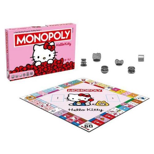 купить Настольная игра Winning Moves WM04863-EN1-6 Monopoly, Hello Kitty (en) в Кишинёве 