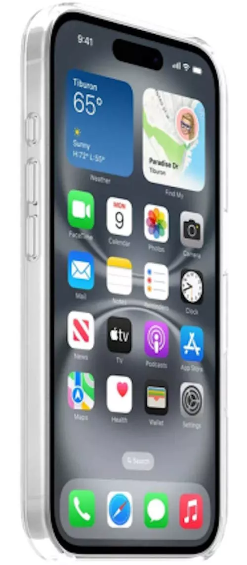 купить Чехол для смартфона Apple iPhone 16 Plus Clear Case with MagSafe MA7D4 в Кишинёве 