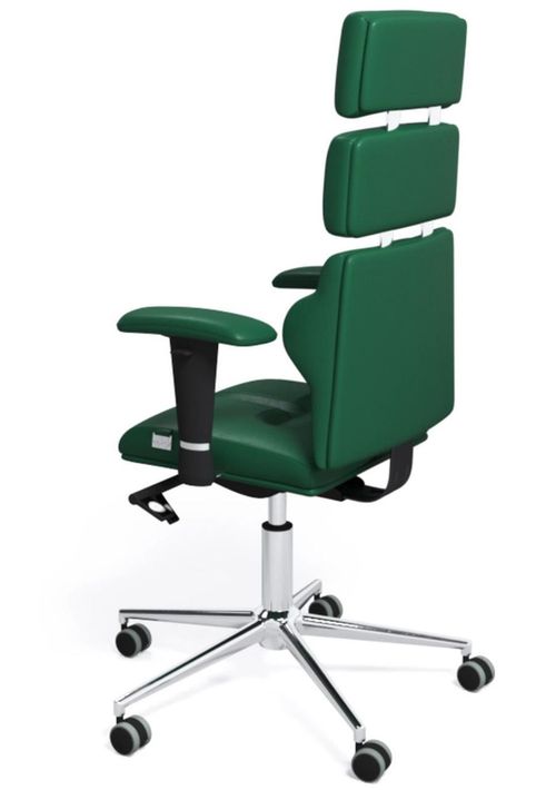 купить Офисное кресло Kulik System Pyramid Green Eco в Кишинёве 