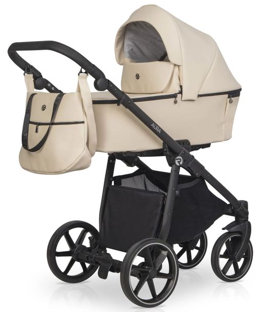 купить Детская коляска Riko Carucior 2in1 Aura Almond 01 в Кишинёве 