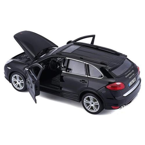 купить Машина Bburago 18-21056 Die-Cast 1:24 Porsche Cayenne Turbo, neagra в Кишинёве 
