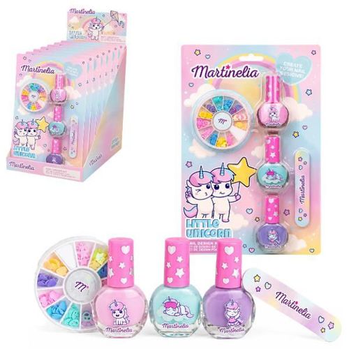 купить Набор для творчества Martinelia 44333 Set pentru nail art „Micul Unicorn”, 5 elem. в Кишинёве 