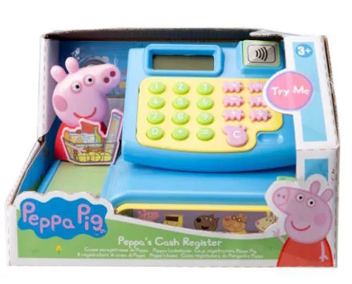 купить Игрушечная кухня и посуда HTI 1684937 Casa de marcat cu accesorii Purcelușa Peppa в Кишинёве 