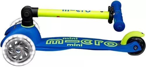 cumpără Trotinetă Micro MMD240 Mini Deluxe Foldable Neon LED Canary Yellow în Chișinău 