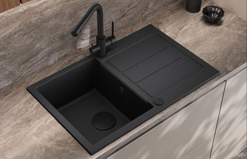 купить Сифон для кухонной мойки Helika-AquaSanita AQLP-601 Stainless Steel + Plastic в Кишинёве 